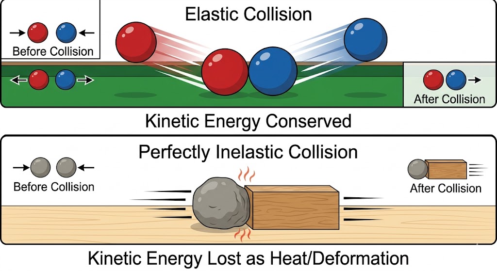 Elastic and Inelastic Collisions